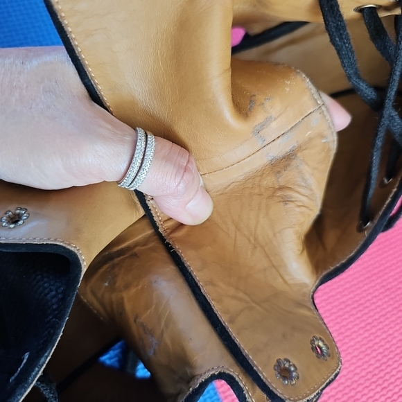 Chloe Canvas Gladiator Sandals Size 38 - Picture 6 of 10